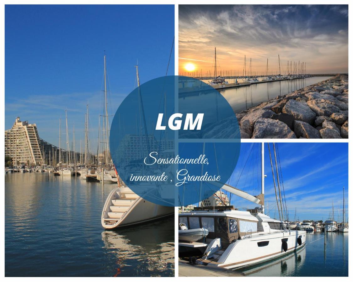 La Plage O Maeva - Vue Mer D'Exception - Parking Prive - Wifi - La Grande Motte Exterior foto